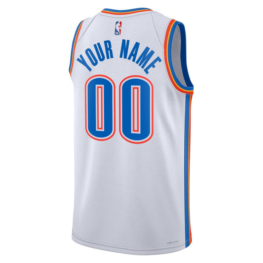 Oklahoma City Thunder Nike Unisex Swingman Custom Jersey product image 9