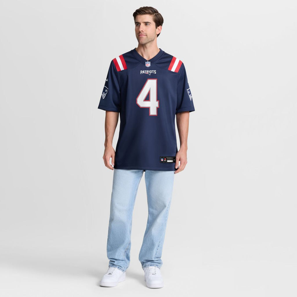 New England Patriots Craig Woodson Nike Navy Game Jersey product image 2