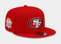 NEW ERA SAN FRANCISCO 49ERS SUPERBOWL XXIX PATCH Snapback 9FIFTY Snapback- RED product image 1, provided for visual