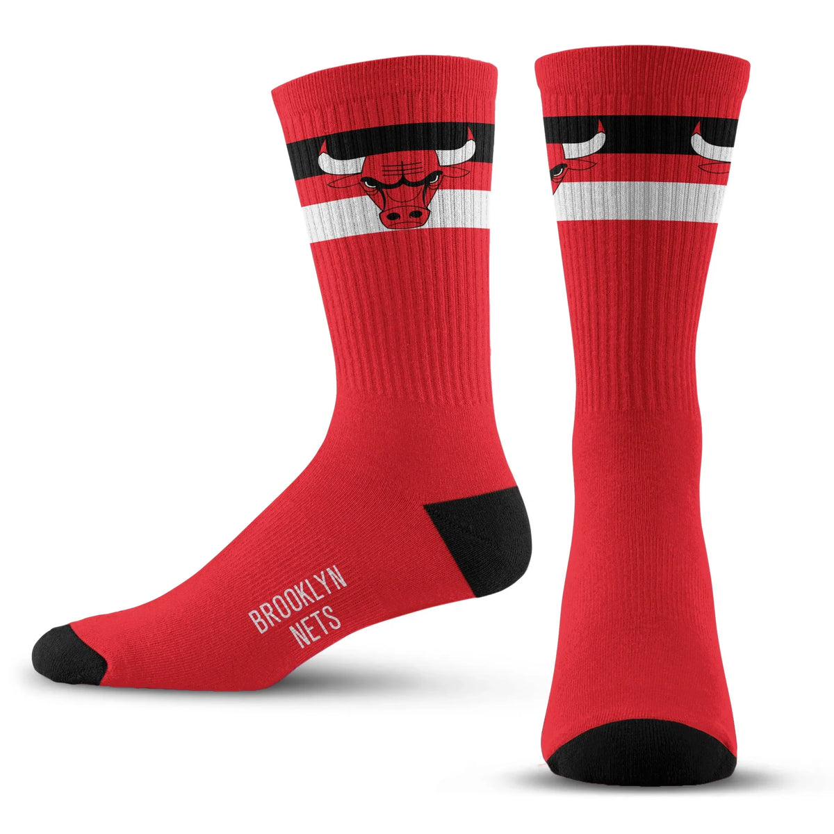 Chicago Bulls Legend Premium Crew Socks product image 1, provided for visual reference and product detail review
