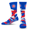 Chicago Cubs Shattered Socks product image 1, provided for visual reference and product detail review