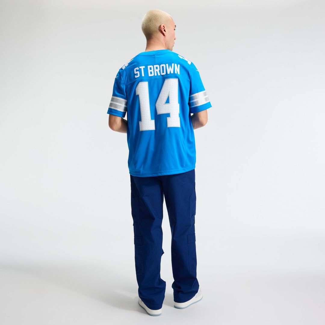 Detroit Lions Amon - Ra St. Brown Nike Blue Team Vapor FUSE product image 19