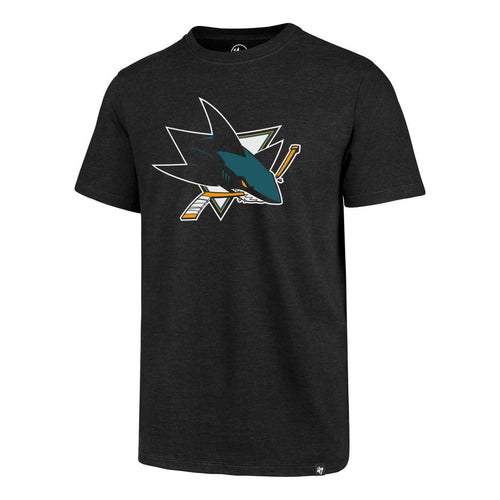 '47 Brand San Jose Sharks Imprint Club T-Shirt product image 1, provided for visual reference and product detail review