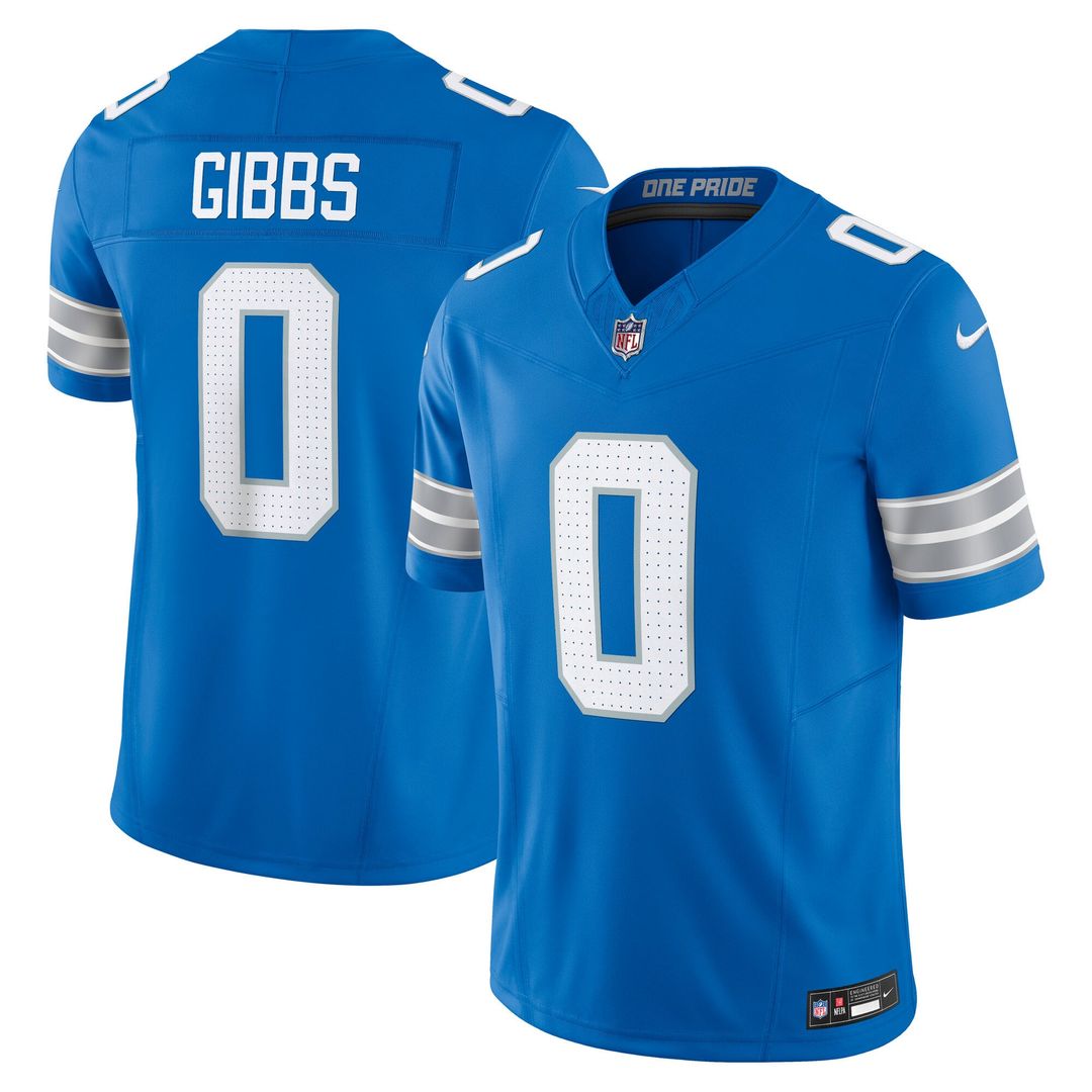 Detroit Lions Jahmyr Gibbs Nike Black 2nd Alternate Vapor product image 7