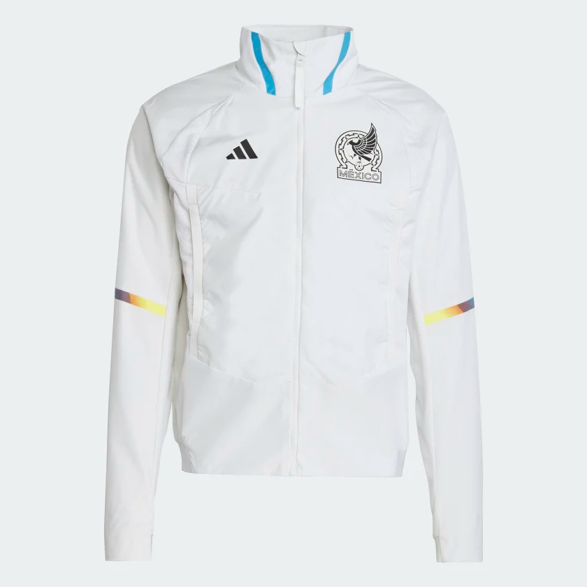 Adidas Mexico WC Game Day Anthem Jacket 2022 product image 1, provided for visual reference and product detail review