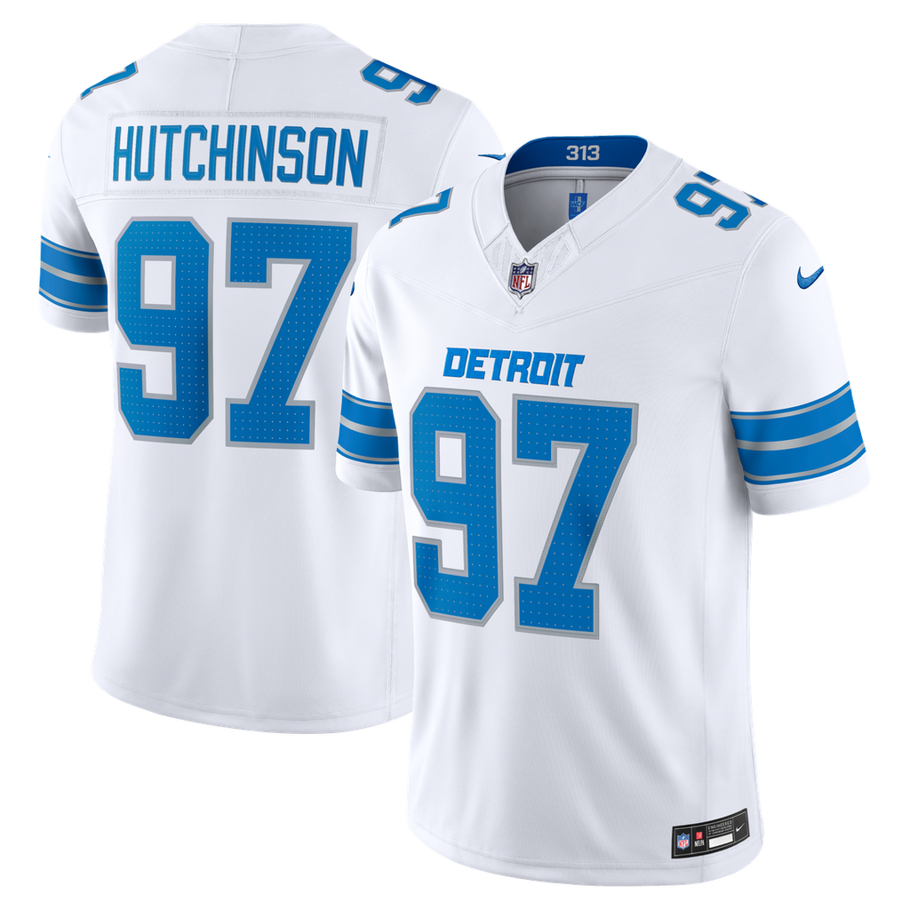 Detroit Lions Aidan Hutchinson Nike Black Alternate Vapor product image 10