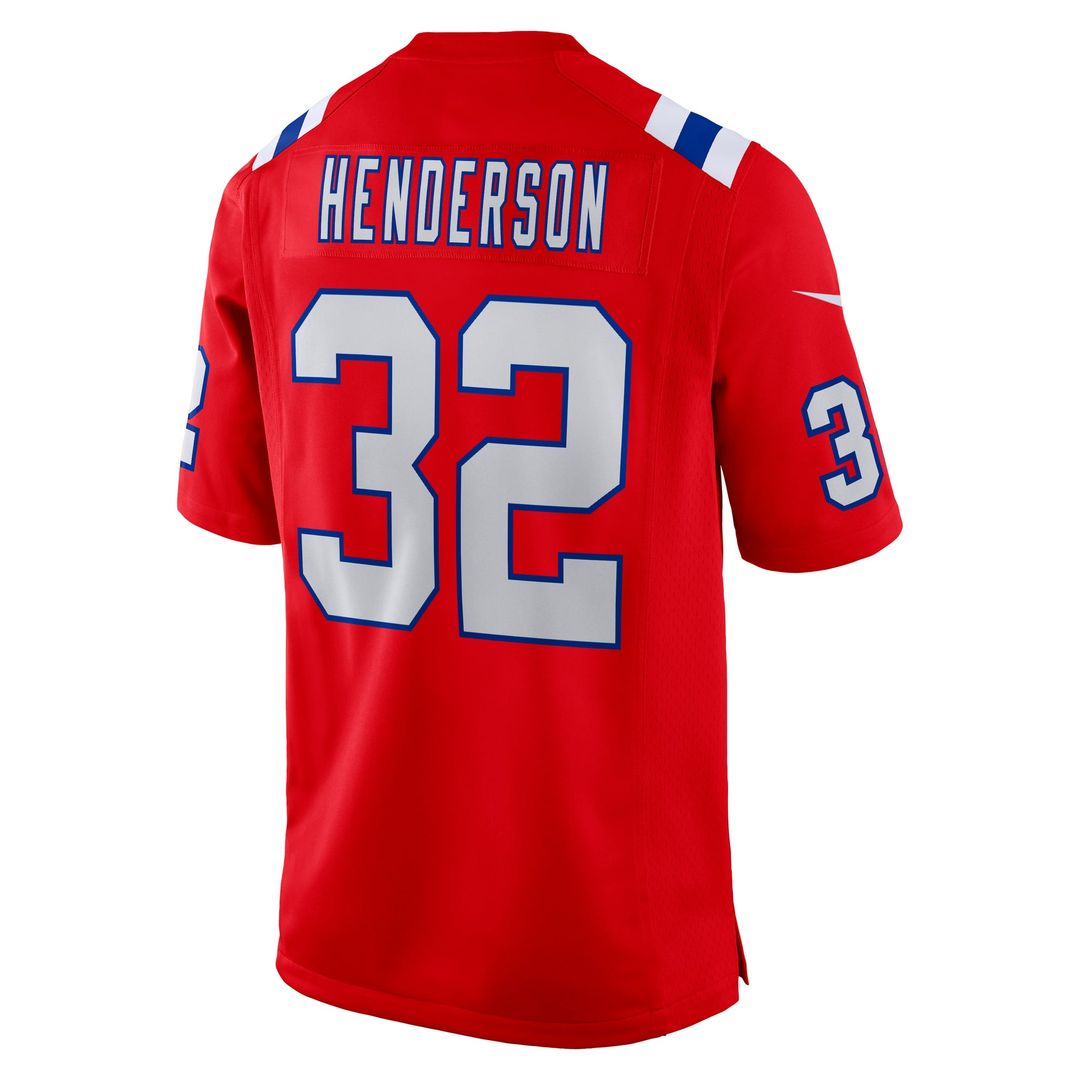 New England Patriots TreVeyon Henderson Nike Navy 2025 NFL product image 19