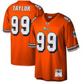 Miami Dolphins Jason Taylor Mitchell & Ness Orange Big & product image 1
