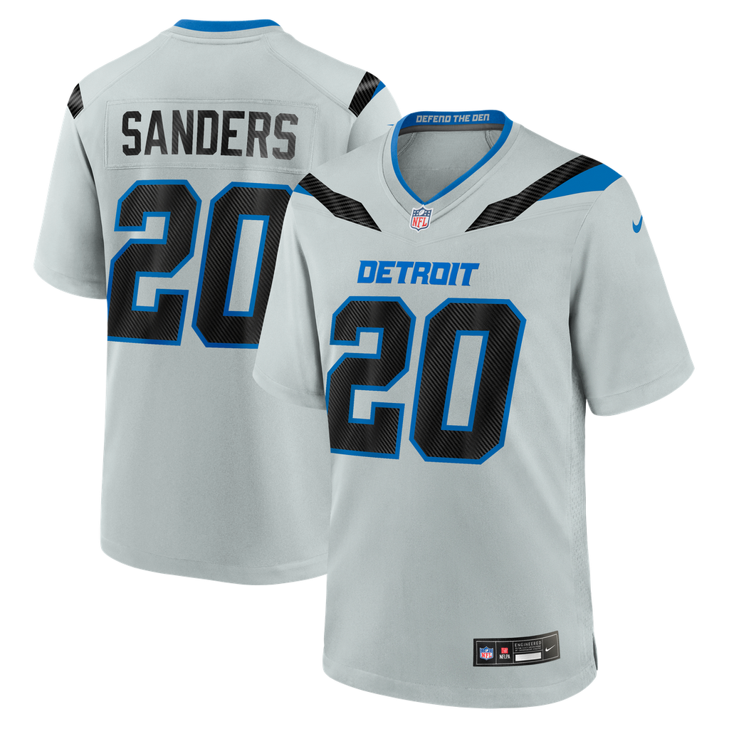 Detroit Lions Barry Sanders Nike Silver 2026 Rivalries product image 1