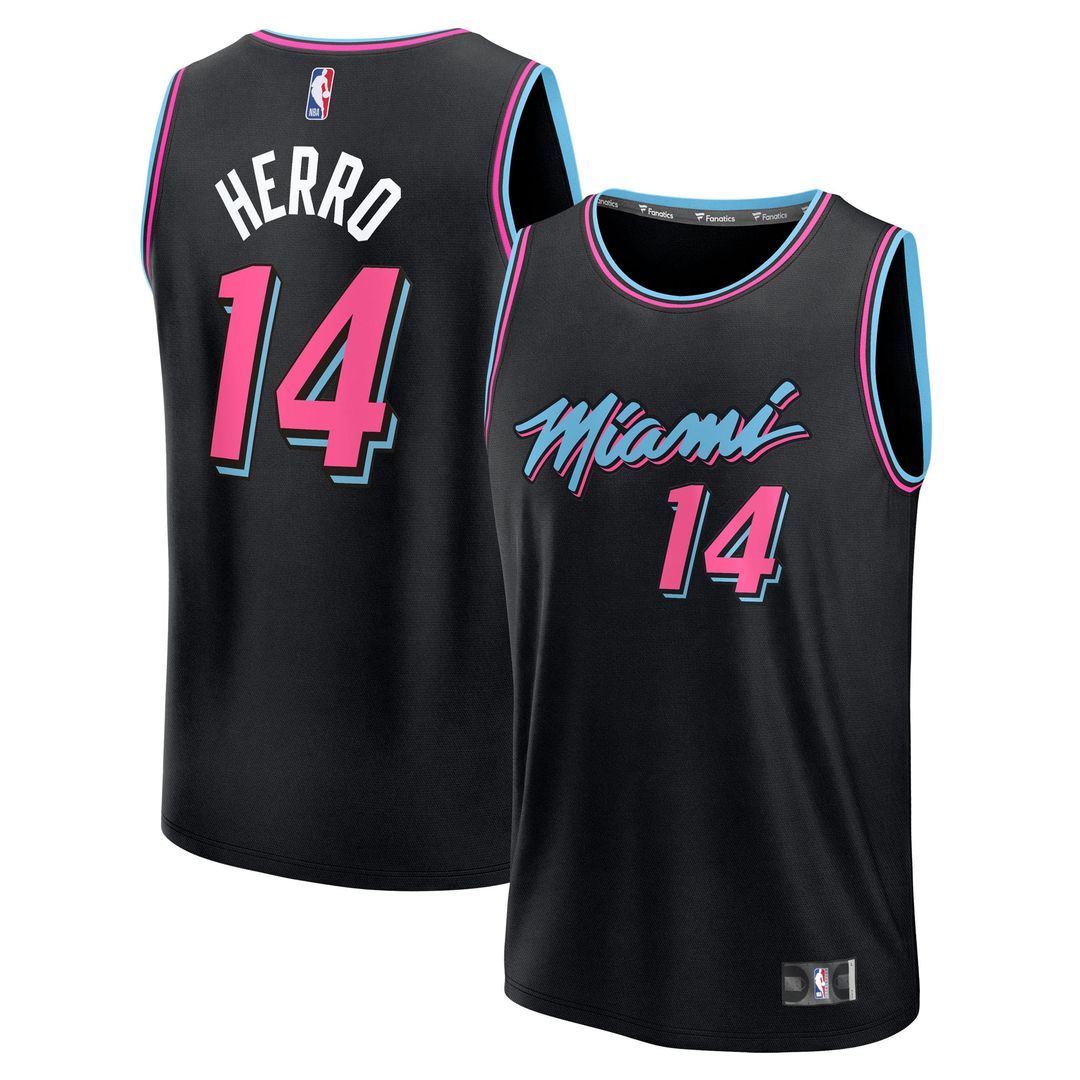 Miami Heat Tyler Herro Fanatics 2025/26 City Edition Fast product image 1