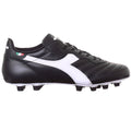 Diadora Brasil Italy LT MDPU FG - Black/White product image 1, provided for visual reference and product detail review