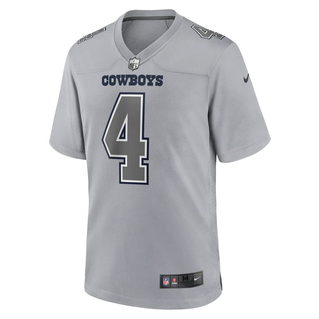 Dallas Cowboys Dak Prescott Nike Gray Atmosphere Fashion product image 2