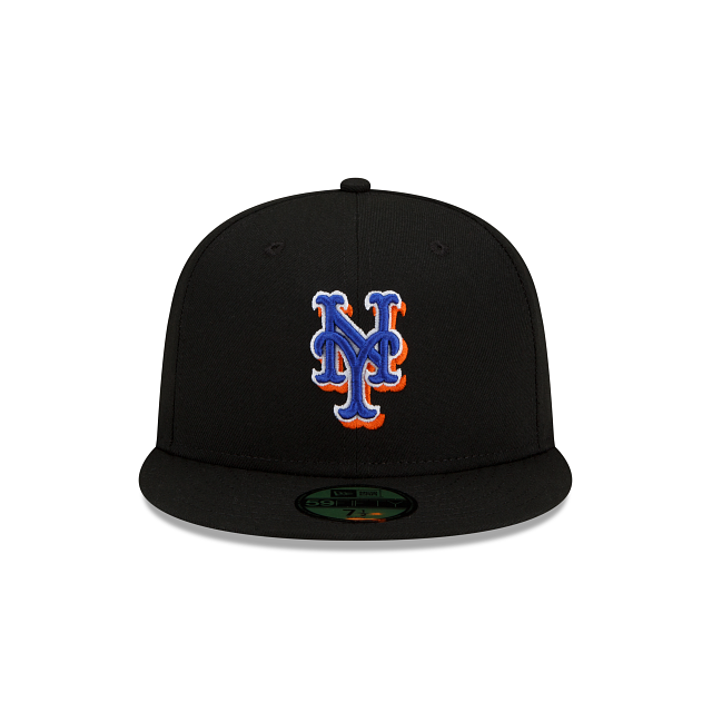 New York Mets Alternate Authentic Collection 59Fifty Fitted-On-Field Collection-Black product image 2, provided for visual