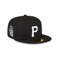 New Era Pittsburgh Pirates All-Star Game Side Patch 59Fifty-Black And White Fitted product image 1, provided for visual