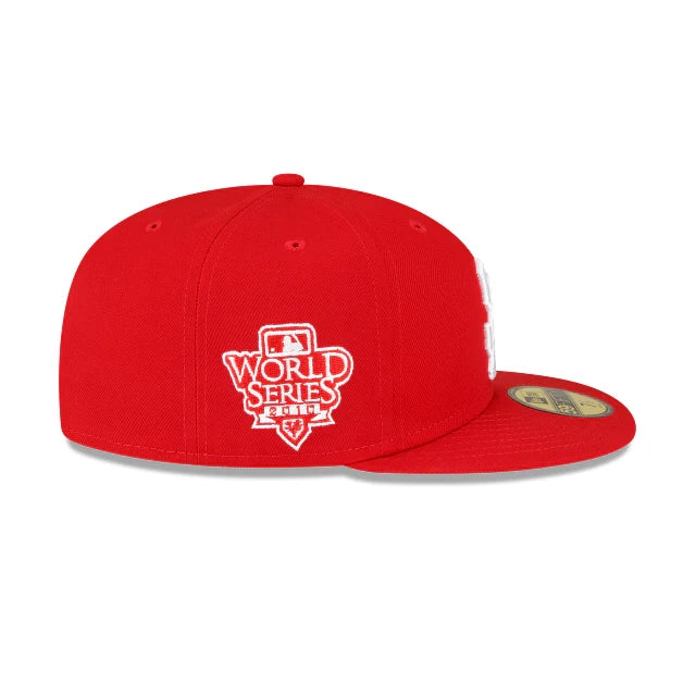 New Era San Francisco Giants 2010 World Series Side Patch 59Fifty Fitted- Scarlet product image 3, provided for visual