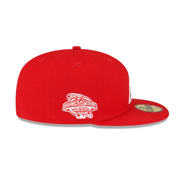 New Era Arizona Diamondbacks 2001 World Series Fitted 59Fifty-Scarlet product image 3, provided for visual reference and