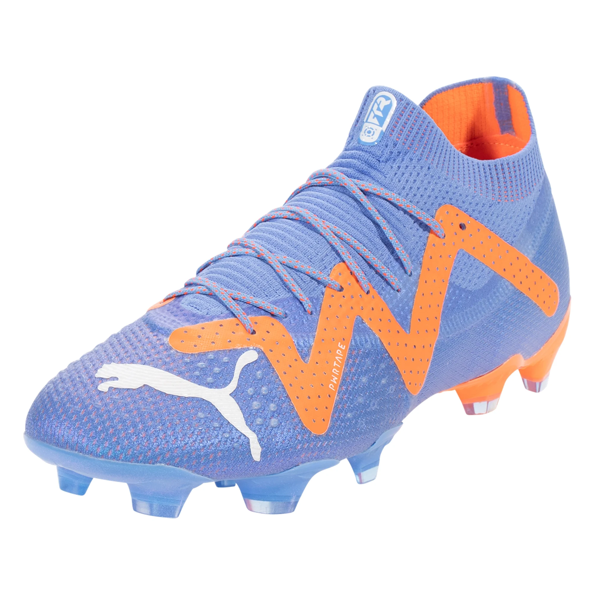 Puma Future Ultimate FG/AG-Blue Glimmer-PUMA White-Ultra Orange product image 4, provided for visual reference and product