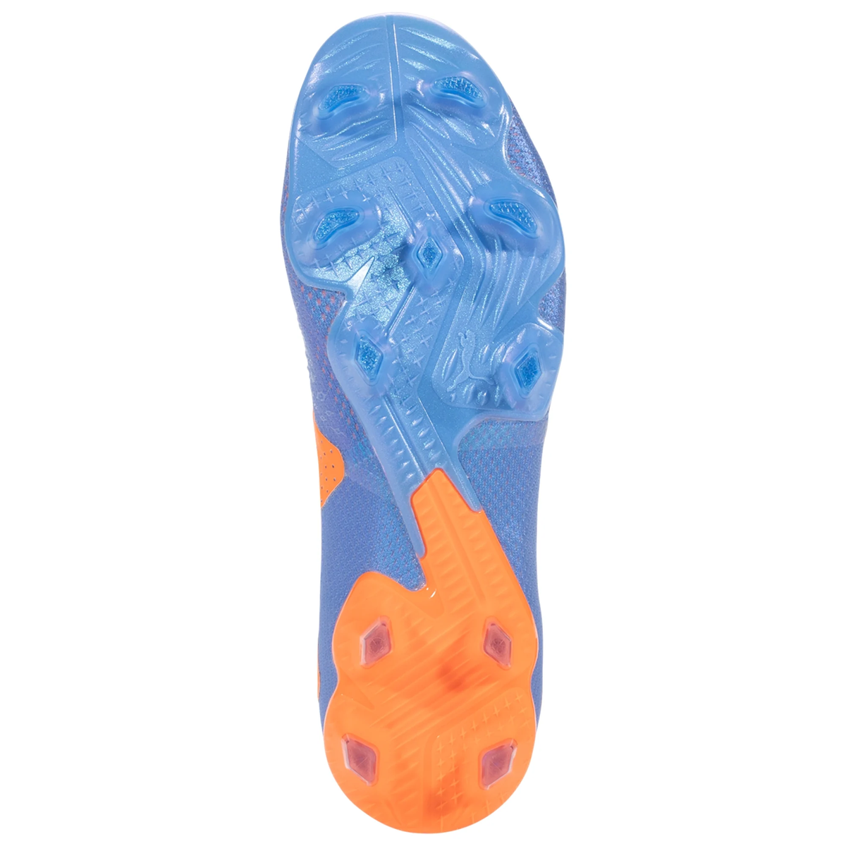 Puma Future Ultimate FG/AG-Blue Glimmer-PUMA White-Ultra Orange product image 5, provided for visual reference and product