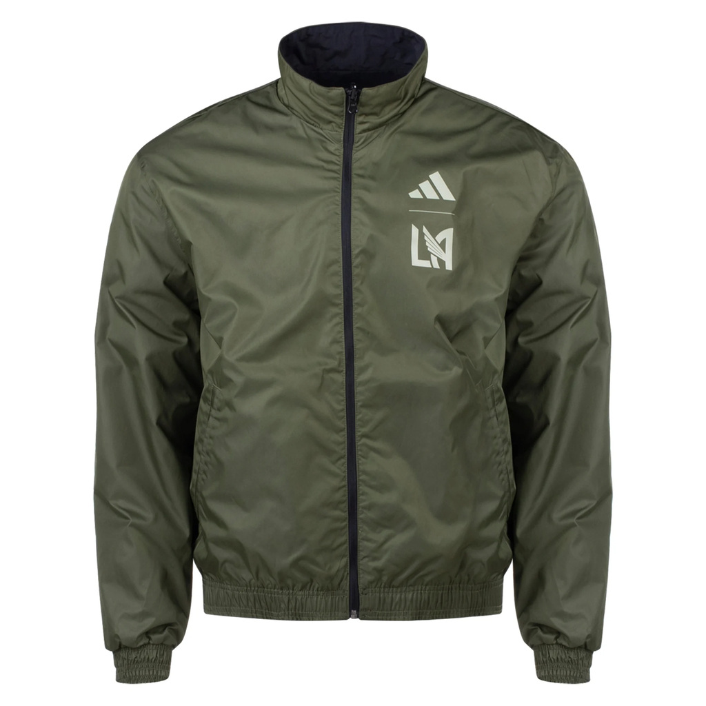 Adidas Lafc Reversible Anthem Jacket product image 2, provided for visual reference and product detail review