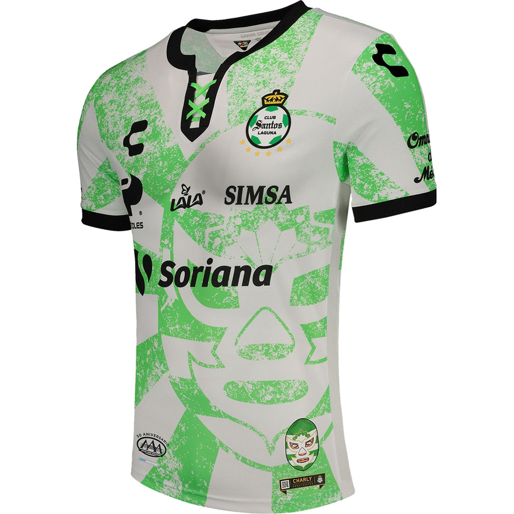 Charly Men Santos Third Jersey 21/22 product image 3, provided for visual reference and product detail review