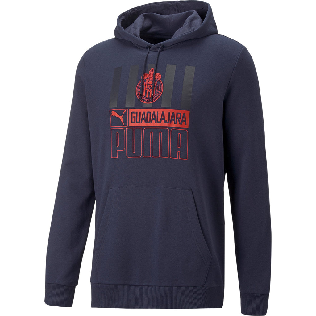 Puma Chivas Core Hoodie 22/23 - Navy product image 1, provided for visual reference and product detail review