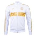 Adidas Tigres 3 Stripes Track Jacket-White/Gold product image 1, provided for visual reference and product detail review