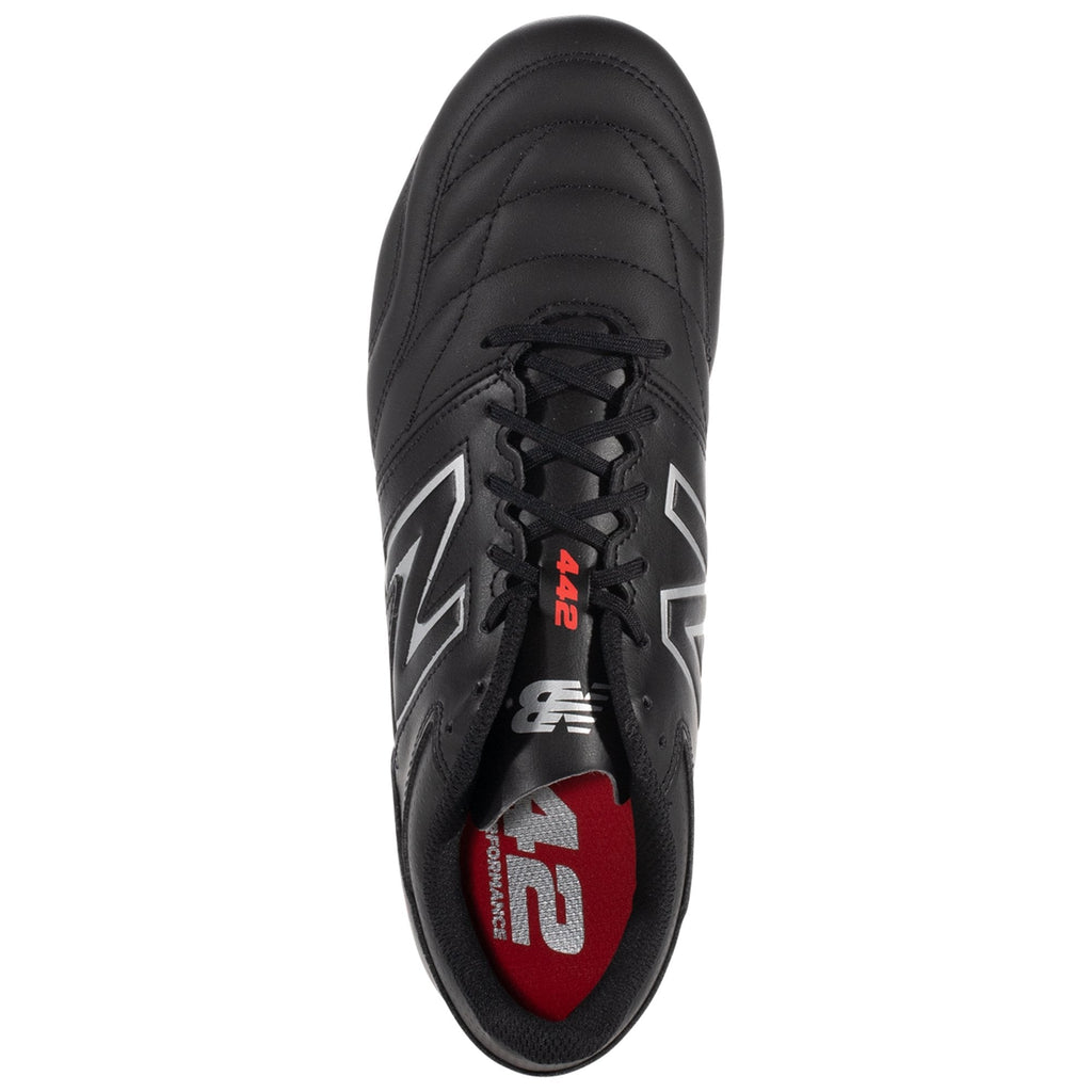 New Balance 422 V2 Team FG - Black/White product image 3, provided for visual reference and product detail review