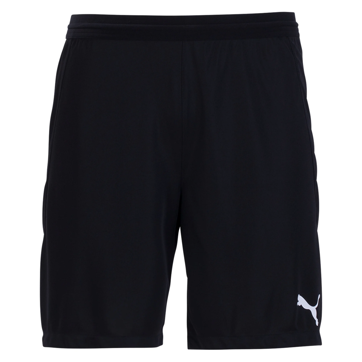 Puma Teamfinal 21 Knit Shorts-Black product image 1, provided for visual reference and product detail review