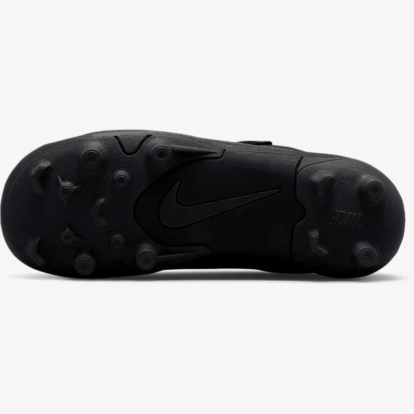 Nike Jr. Mercurial Vapor 14 Club MG- Black/ Metallic Silver product image 4, provided for visual reference and product