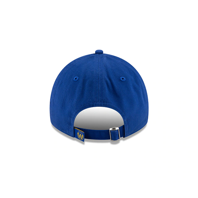 GOLDEN STATE WARRIORS CORE CLASSIC ADJUSTABLE 9TWENTY HAT- Royal product image 3, provided for visual reference and product