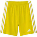 Adidas Youth Squadra 21 Shorts-Yellow/White product image 1, provided for visual reference and product detail review