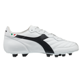 Diadora Brasil Italy LT MDPU FG - White/Black product image 1, provided for visual reference and product detail review
