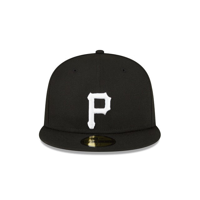 New Era Pittsburgh Pirates All-Star Game Side Patch 59Fifty-Black And White Fitted product image 4, provided for visual