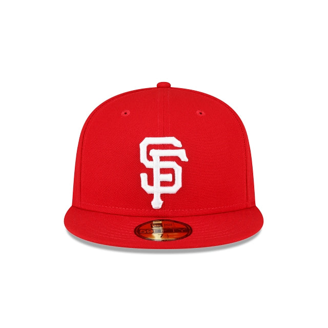 New Era San Francisco Giants 2010 World Series Side Patch 59Fifty Fitted- Scarlet product image 2, provided for visual