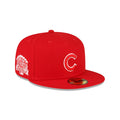 New Era Chicago Cubs All-Star Side Patch 59Fifty Fitted Hat-Scarlet product image 1, provided for visual reference and
