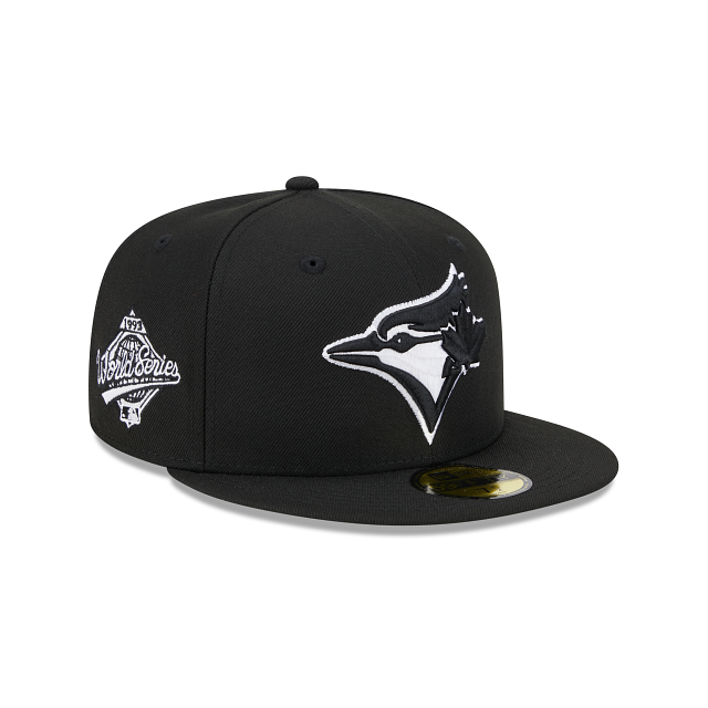 New Era Toronto Blue Jays 1993 World Series 59Fifty Fitted -Black/White product image 1, provided for visual reference and