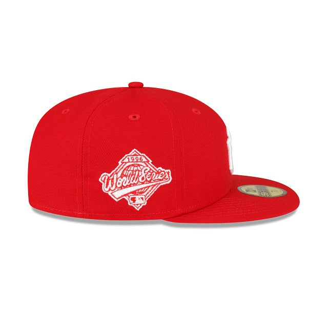 New Era New York Yankees 1996 World Series Side Patch 59Fifty Fitted Hat product image 3, provided for visual reference and