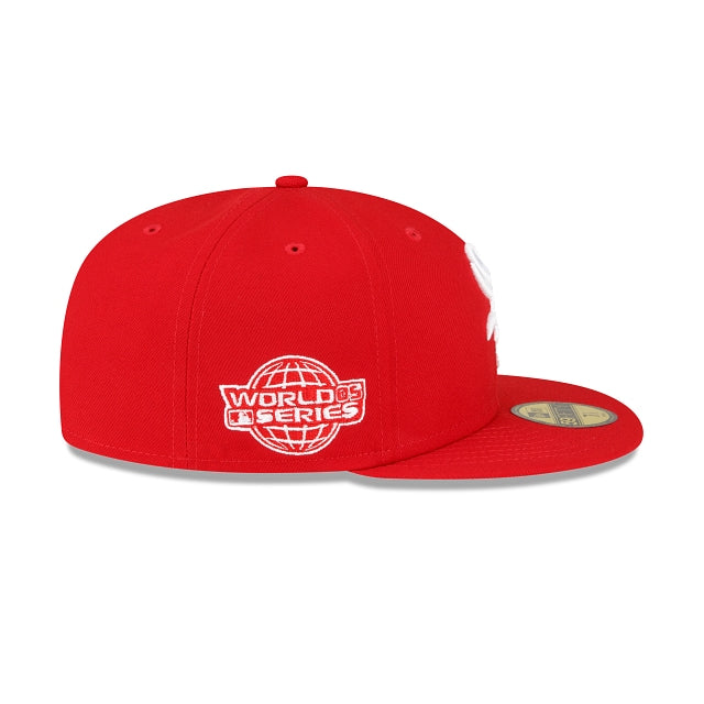 New Era Chicago White Sox 2005 World Series 59Fifty Fitted-Scarlet product image 3, provided for visual reference and