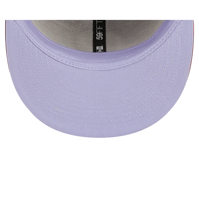 New Era Philadelphia Phillies 1980 World Series Patch Pop Sweat 59FIFTY Fitted Hat product image 4, provided for visual