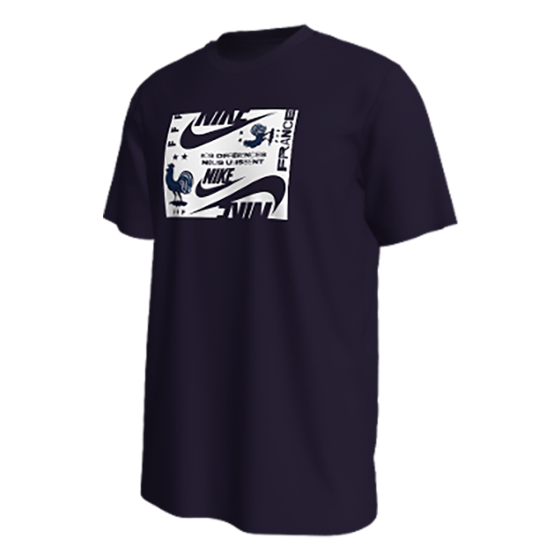 Nike France Men Graphic T-Shirt product image 1, provided for visual reference and product detail review