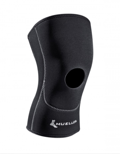 Mueller Open Patella Knee Sleeve - Black product image 4, provided for visual reference and product detail review