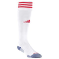 Adidas Copa Zone Cushion Socks-White/Red product image 1, provided for visual reference and product detail review