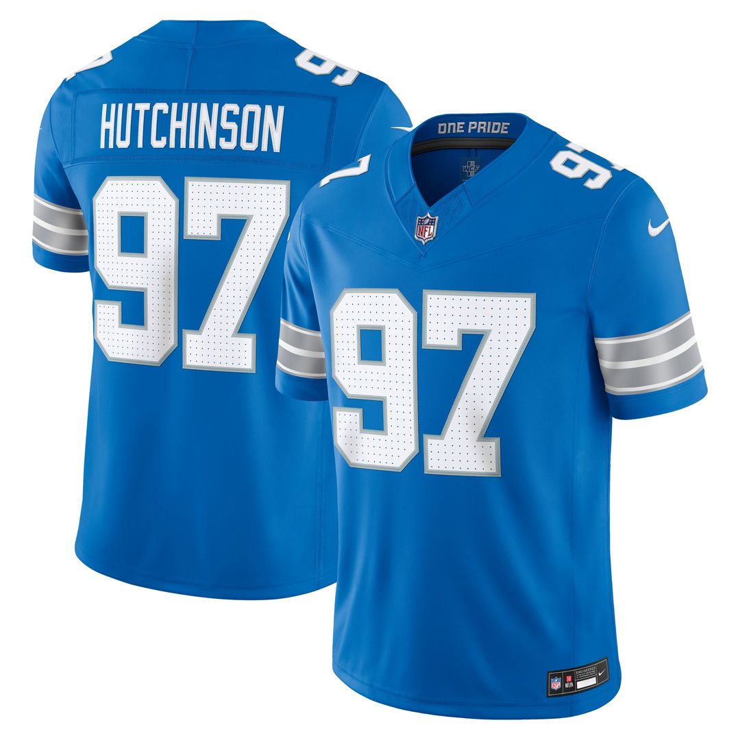Detroit Lions Aidan Hutchinson Nike Blue Team Vapor FUSE product image 4