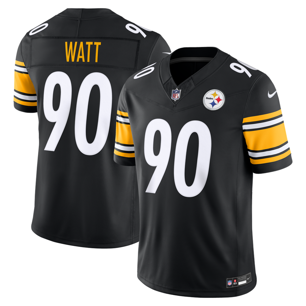 Pittsburgh Steelers T.J. Watt Nike Gold Alternate Vapor product image 7