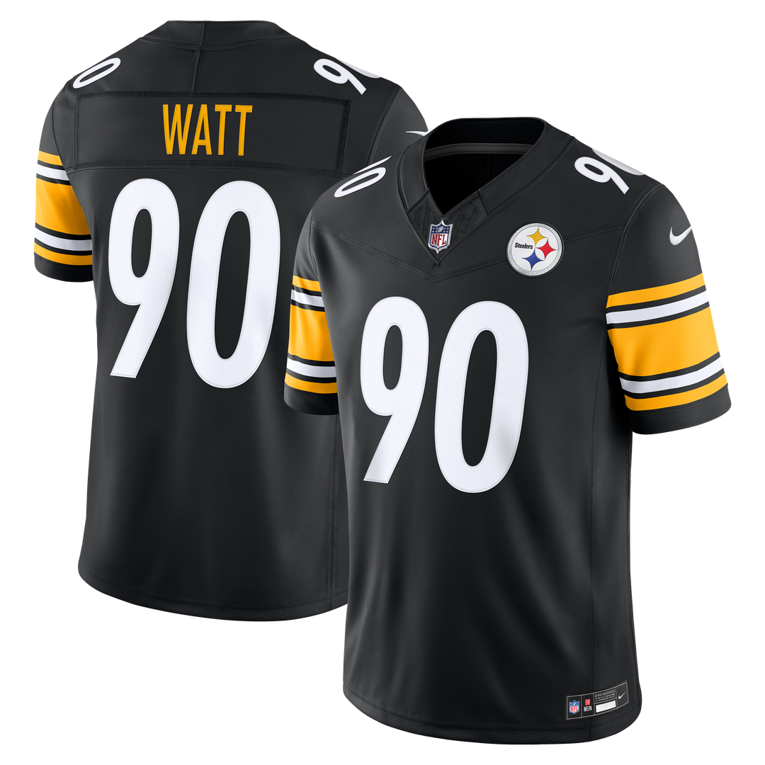 Pittsburgh Steelers T.J. Watt Nike Gold Alternate Vapor product image 7