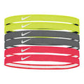 Nike Swoosh Sport Headbands 2.0 - Neon/Grey/Pink product image 1, provided for visual reference and product detail review