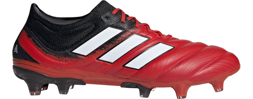Adidas COPA 20.1 FIRM GROUND CLEATS - RED/BLACK product image 2, provided for visual reference and product detail review