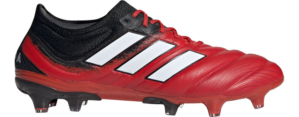 Adidas COPA 20.1 FIRM GROUND CLEATS - RED/BLACK product image 2, provided for visual reference and product detail review