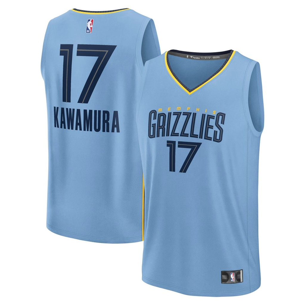 Memphis Grizzlies Yuki Kawamura Fanatics Fast Break Replica product image 1