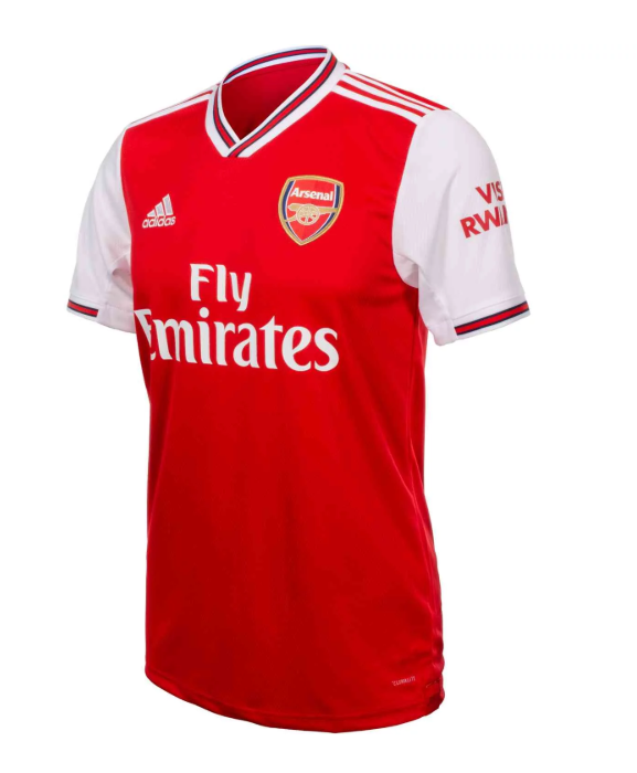 Adidas Men Arsenal FC Home Jersey 19/20 - Scarlet product image 2, provided for visual reference and product detail review